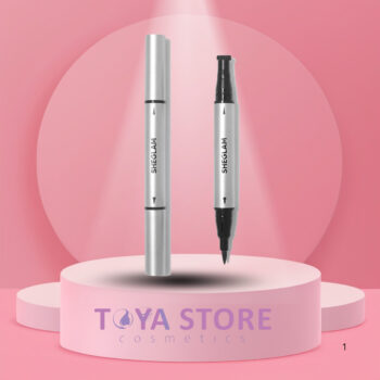 SHEGLAM Wing It Waterproof Liquid Eyeliner 2 in 1 in black. white . brown colors